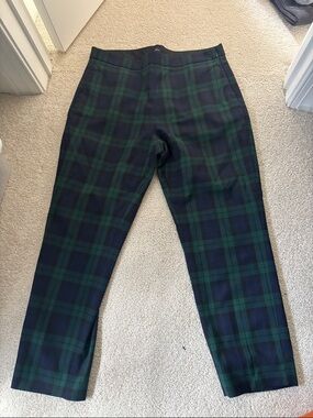 J crew plaid pant
